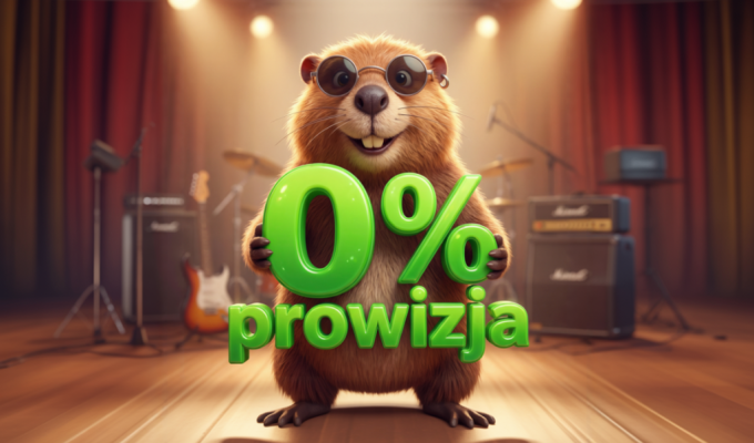 bóbr w kasku budowlańca